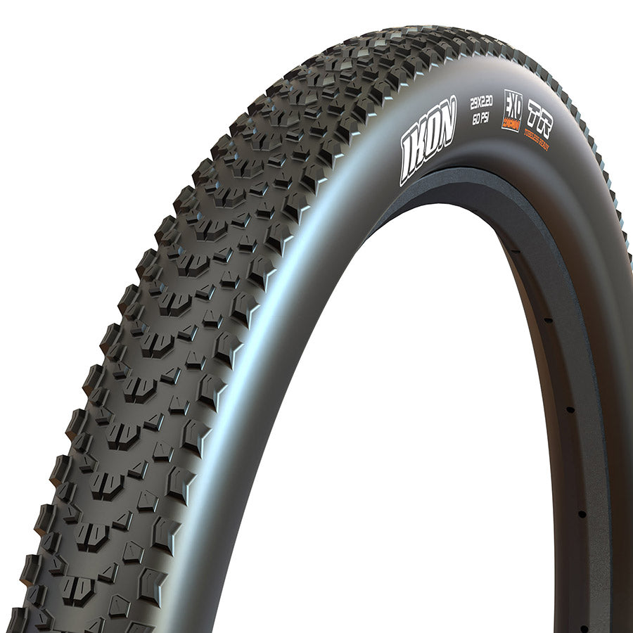 Maxxis, Ikon, Mountain Tire, 26''x2.20, Folding, Tubeless Ready, 3C Maxx Speed, EXO, 120TPI, Black