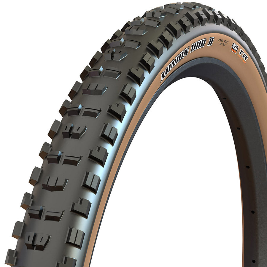 Maxxis, Minion DHR2, Mountain Tire, 26''x2.30, Folding, Tubeless Ready, 3C Maxx Terra, EXO, 60TPI, Black