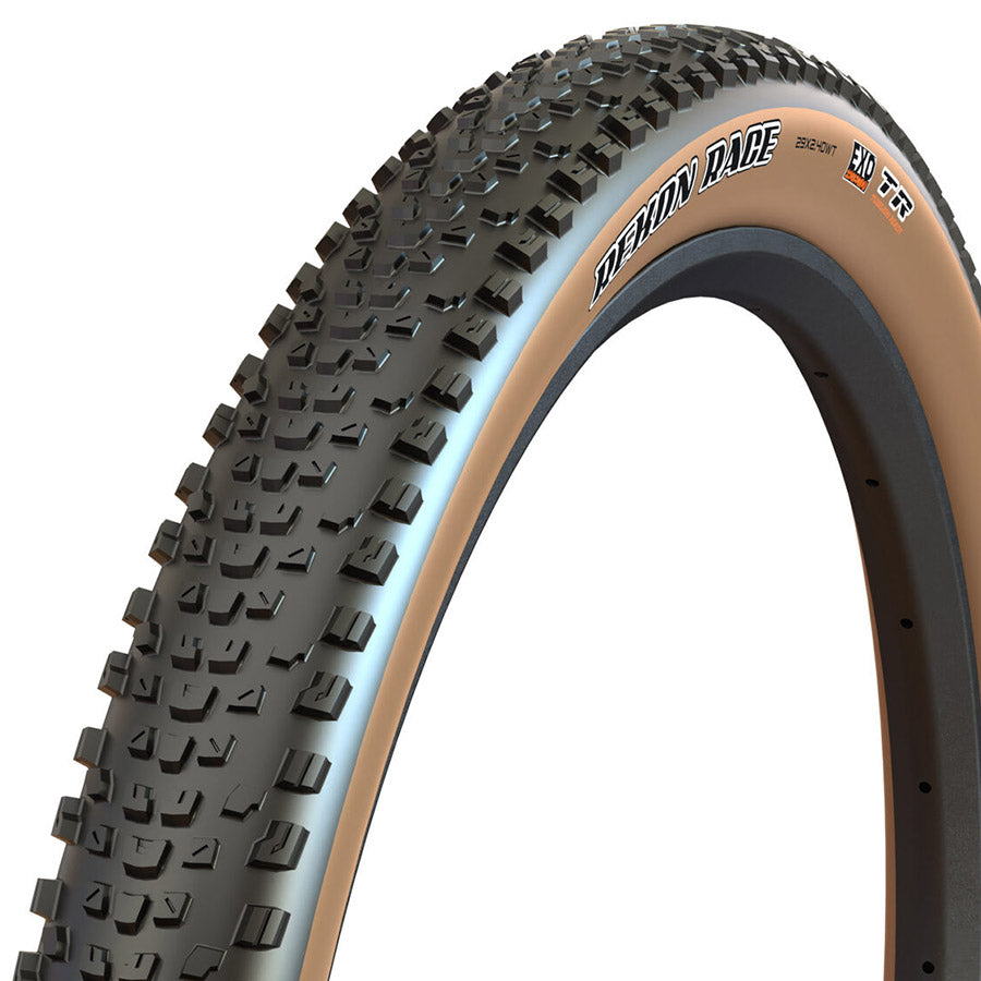 Maxxis, Rekon Race, Mountain Tire, 29''x2.25, Folding, Tubeless Ready, Dual, EXO, 120TPI, Black