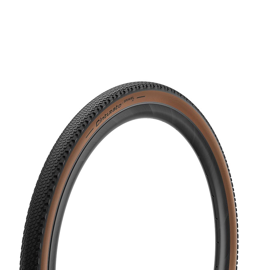 Pirelli, Cinturato Gravel H, Gravel Tire, 700x45C, Folding, Tubeless Ready, SpeedGrip, 127TPI, Black