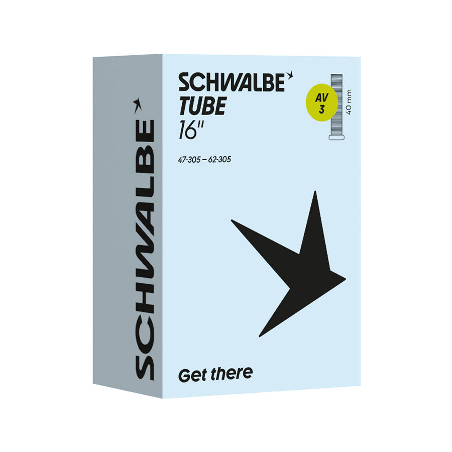 Schwalbe, Schrader, Tube, Schrader, Length: 40mm, 12-1/2'', 1.90-2.40