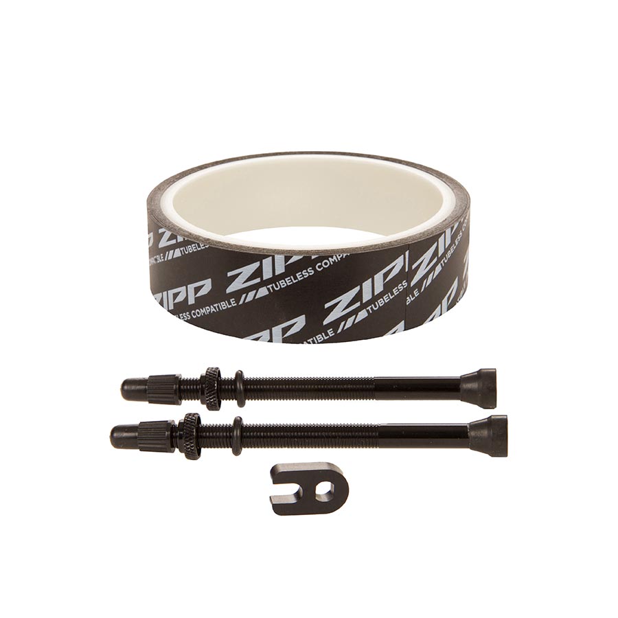Zipp, Tubeless Kit, 26mm tape, 44mm valves, Fits 202 and 30 Course