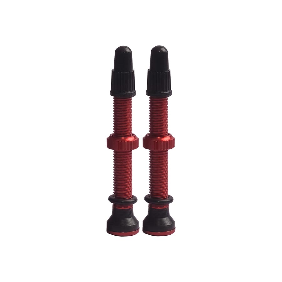 EVO, Tubeless Valves, Tubeless Valve, Presta, 44mm, Iridescent, Pair