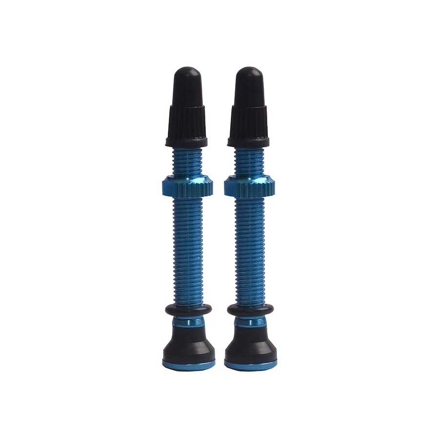 EVO, Tubeless Valves, Tubeless Valve, Presta, 44mm, Iridescent, Pair