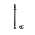 Zipp, 80mm Universal Valve, Tubeless Valve, Presta, 80mm, 1 valve, 1 valve core wrench