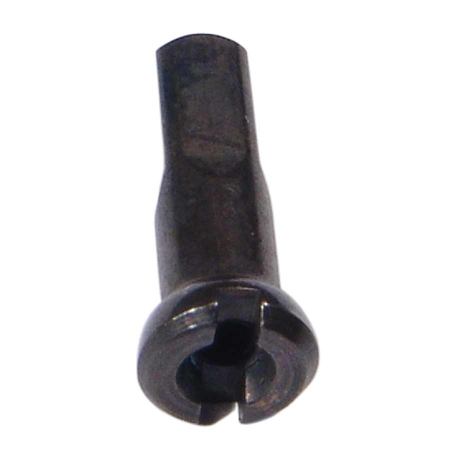 Sapim, Polyax Brass, Nipples, Black, 2mm, (14G), 12mm, Bag of 100