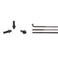Zipp, Sapim CX-Sprint, Spokes, J-Bend, Black, 224mm, 3pcs