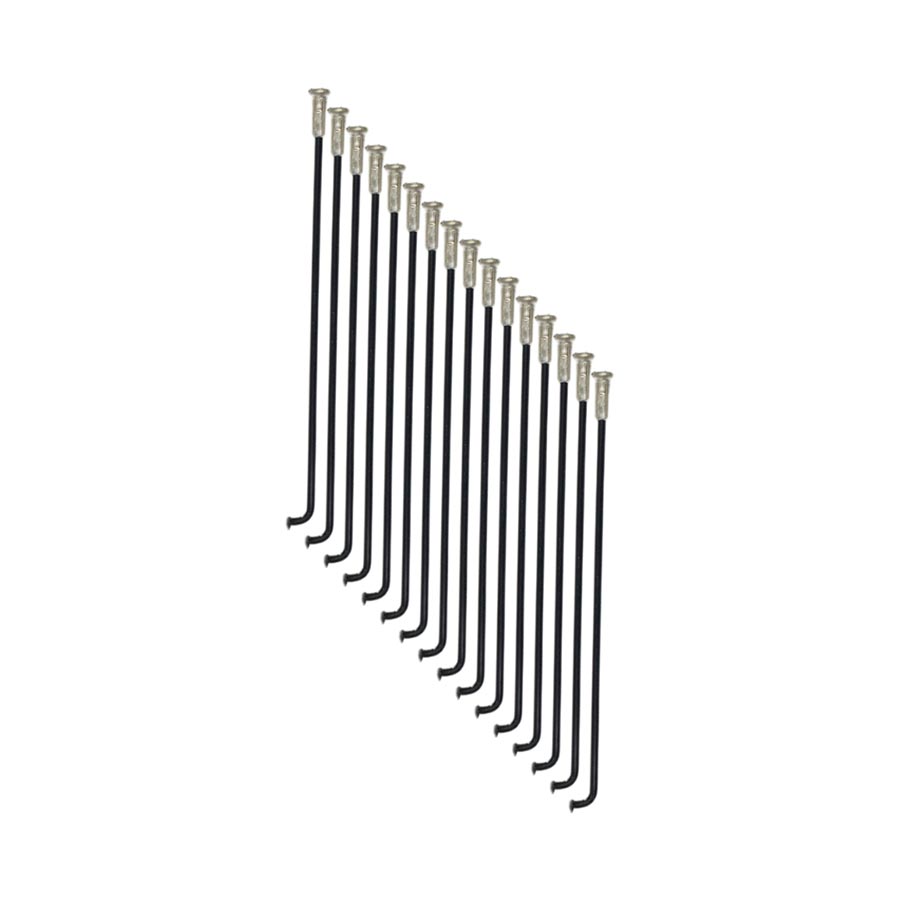 Kids Ride Shotgun, Dirt Hero 12” Spokes, Spokes, J-Bend, Black, 16pcs