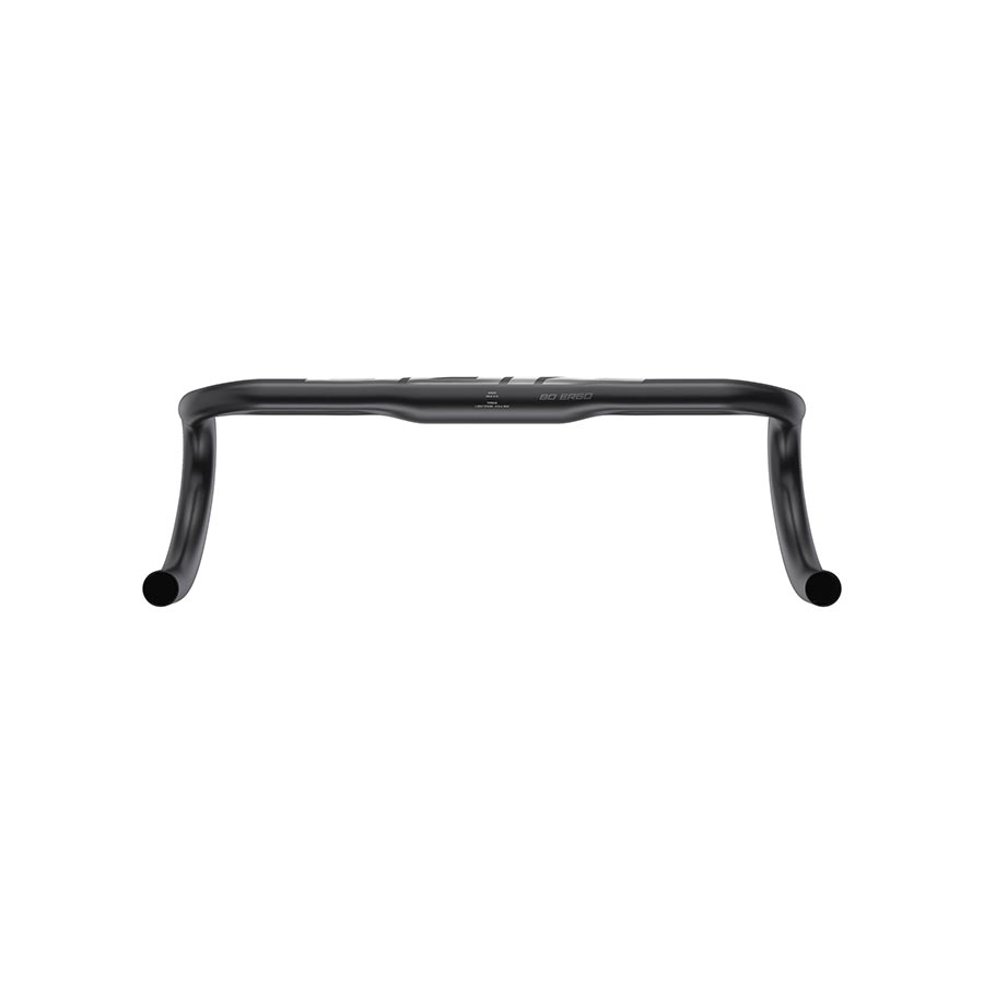 Zipp, Service Course SL-80 Ergo, Drop Handlebar, Diameter: 31.8mm, 380mm, Drop: 125mm, Reach: 80mm, Black