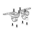 Zipp, Replacement Mount for Vuka Clip, Low Mount, Left