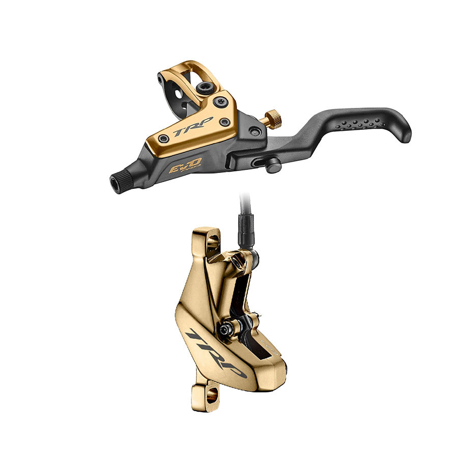 TRP, EVO PRO, MTB Hydraulic Disc Brake, Right, Post mount, Disc: Not included, Black