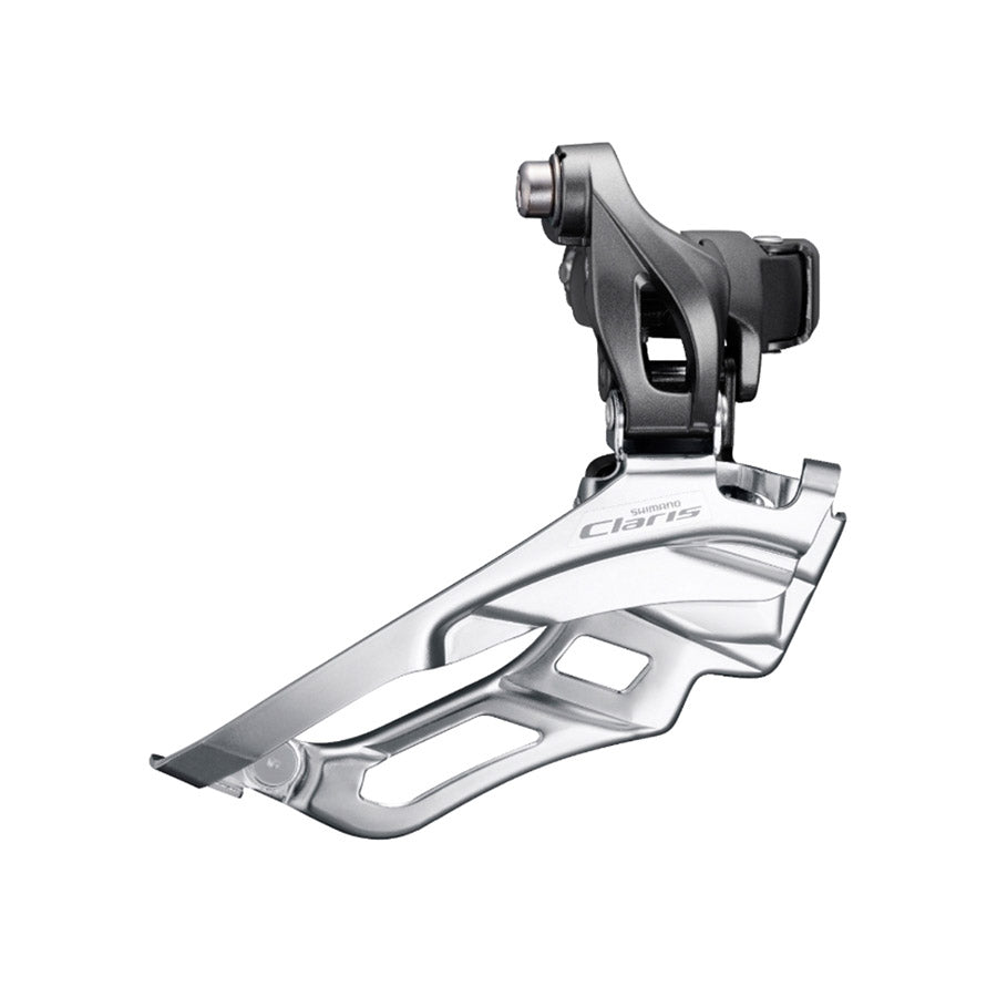 Shimano, Claris FD-R2000, Front derailleur, 2 x 8sp., Down Swing, Down Pull, High 28.6/31.8/34.9mm