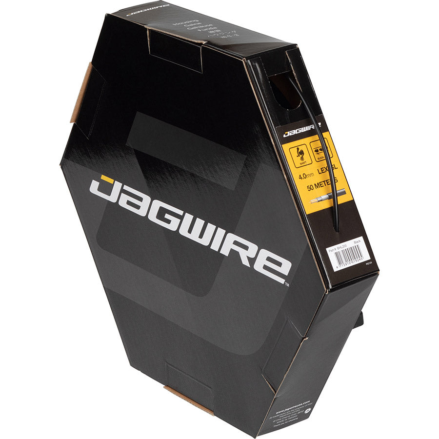 Jagwire, LEX-SL, Derailleur housing with Slick-Lube liner, 4mm, Black, 50m