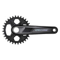 Shimano, FC-M6120-1, Crankset, Speed: 12, BCD: Direct Mount, 32, Hollowtech II, 170mm, Black, MTB, Set