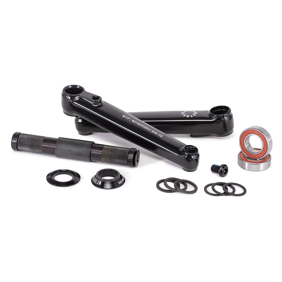 We The People, Logic, Crankset, Spindle: 22mm, 22mm, 175mm, Black, BMX, Set