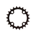 Truvativ, 22T, 9 sp, BCD 64mm, 4-Bolt, Inner Chainring, For MTB triple, Steel, Black, 11.6215.064.000