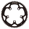 FSA, 52T, 10/11sp., BCD: 110mm, 5 Bolts, Pro Road, Outer Chainring, For Double, Aluminum, Black, 371-0252H