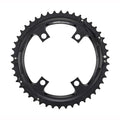 SRAM, Road 110mm Asymmetrical, Chainring, Teeth: 50, Speed: 11, BCD: 110, Bolts: 4, Outer, Aluminum, Black