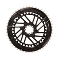 SRAM, Force E1 2x Direct Mount, Chainring, Teeth: 46/33, Speed: 12, BCD: Direct Mount SRAM 8 Bolt, Black