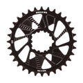 Wheels Manufacturing, 3-Bolt Hyperglide+, Chainring, Teeth: 30, Speed: 12, BCD: Direct Mount SRAM 3 Bolt, Aluminum, Black