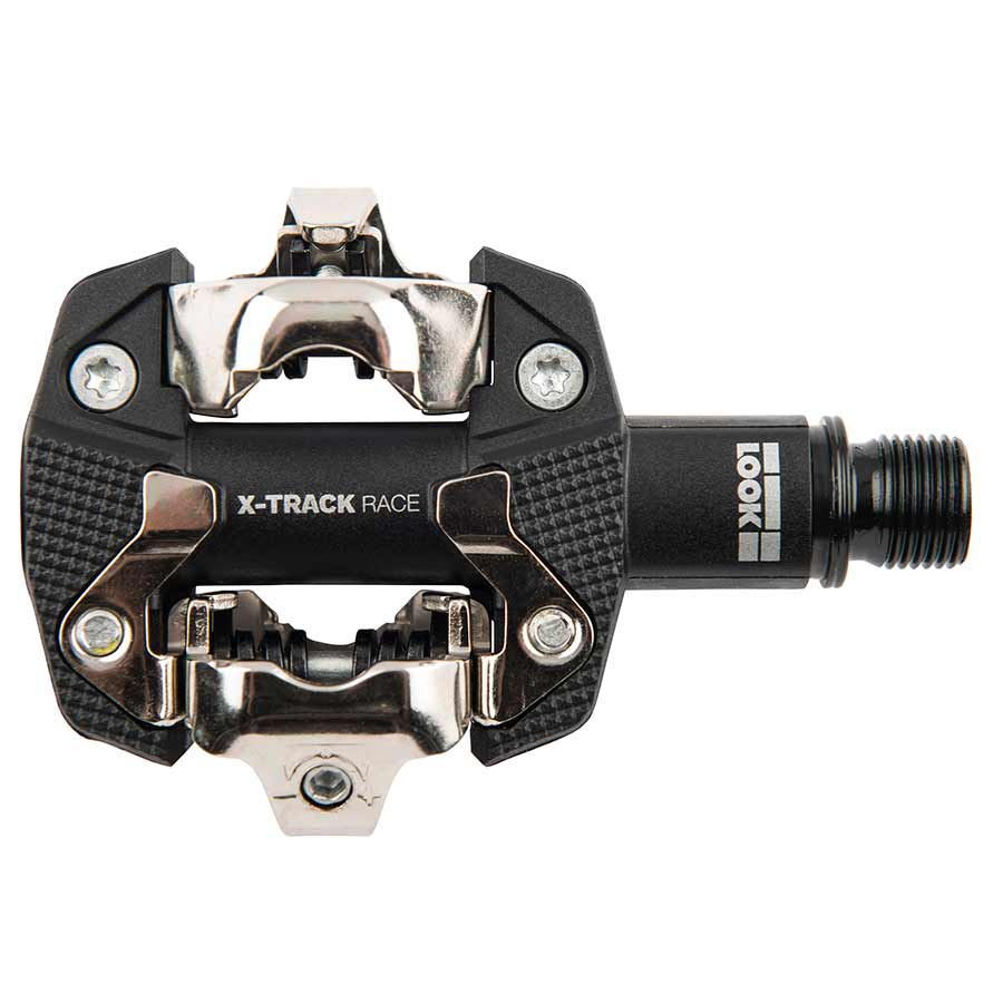 Look, X-Track Race, MTB Clipless Pedals, Composite body, Cr-Mo axle, 9/16'', Black