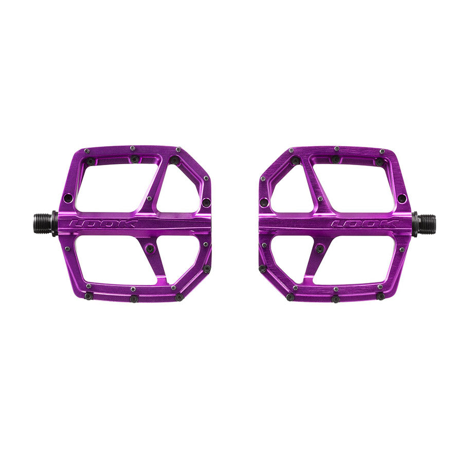 Look, Trail Roc Plus, Platform Pedals, Body: Aluminum, 9/16'', Black, Pair