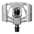 crankbrothers, MALLET 2, Pedals, Body: Aluminum, Spindle: Cr-Mo, 9/16'', Raw / Silver Spring, Pair