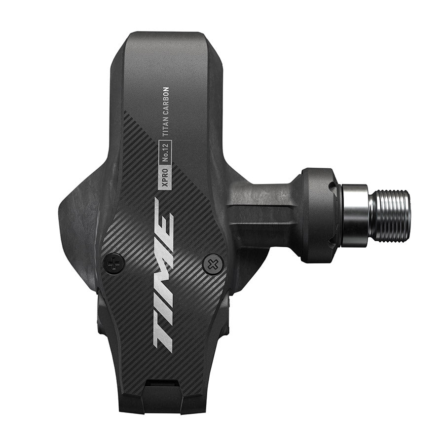 TIME, XPRO 12 C1 51mm, Pedals, Body: Carbon, Spindle: Titanium, 9/16'', Carbon Silver, Pair