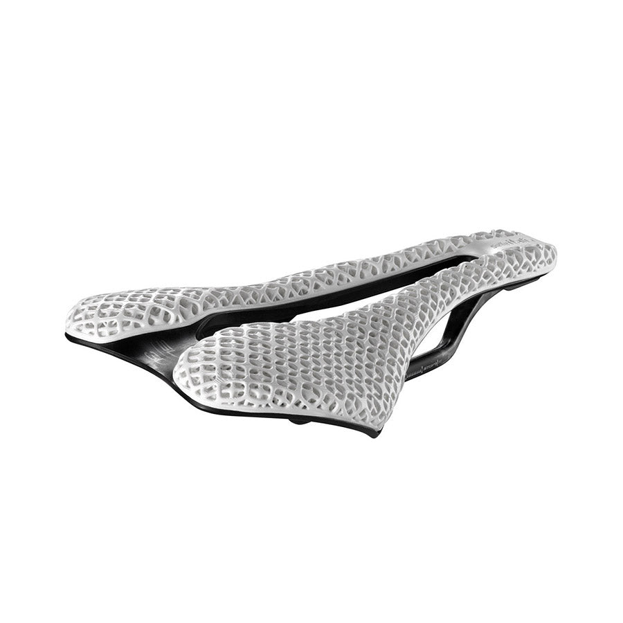 Selle Italia, SLR 3D, Boost, Superflow, Saddle, 248 x 145mm, Men, 129g, White