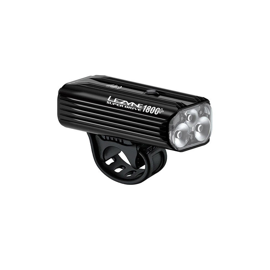 Lezyne, Super Drive 1800+ Smart Loaded, Light, Front, Black