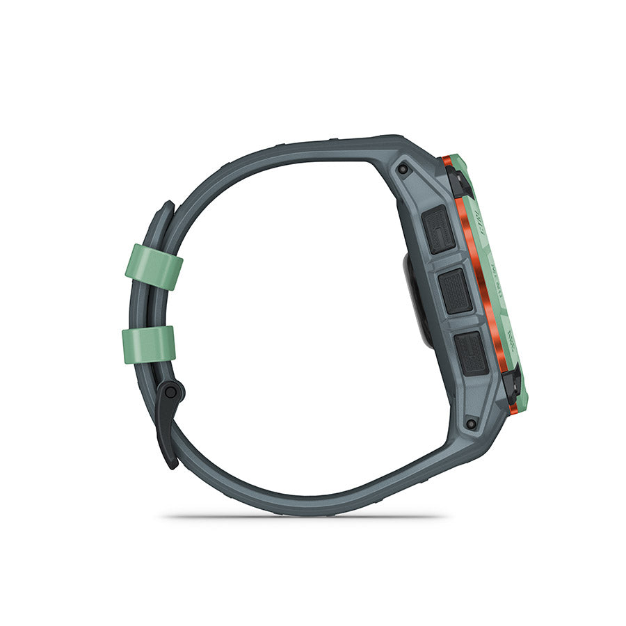 Garmin, Instinct 3 50mm AMOLED, Watch, Watch Color: Neo Tropic, Wristband: Twilight - Silicone