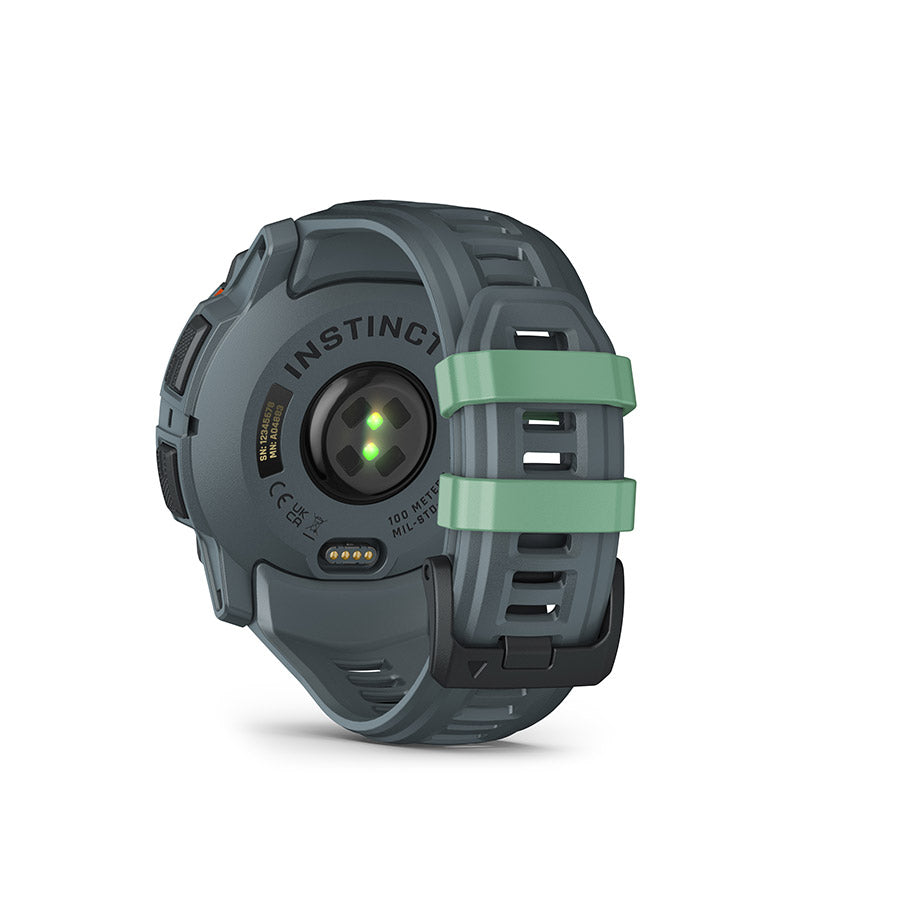 Garmin, Instinct 3 50mm AMOLED, Watch, Watch Color: Neo Tropic, Wristband: Twilight - Silicone