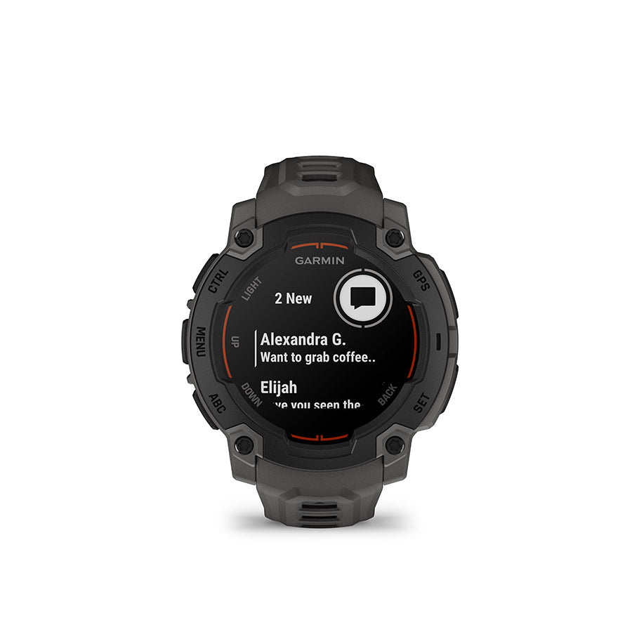 Garmin, Instinct E 45mm, Watch, Watch Color: Electric Lime, Wristband: Electric Lime - Silicone