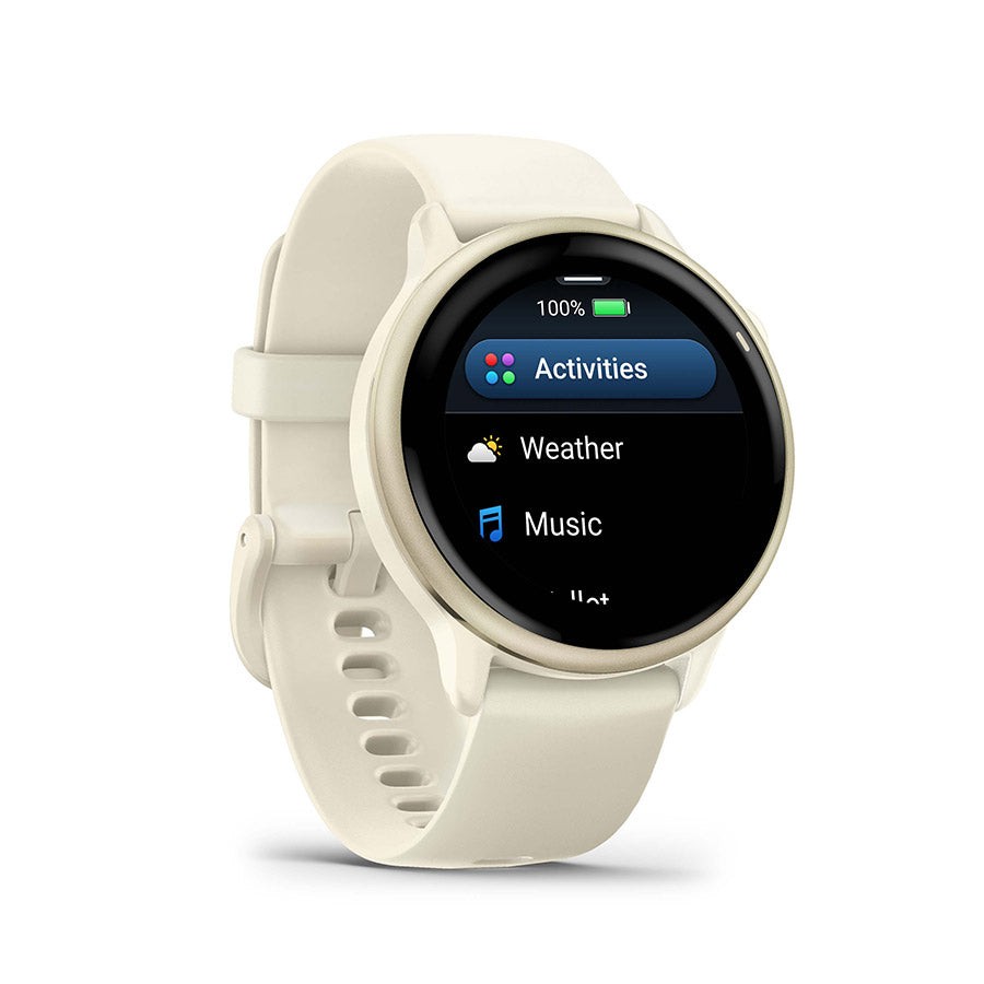 Garmin, vivoactive 6, Watch, Watch Color: Slate, Wristband: Black - Silicone
