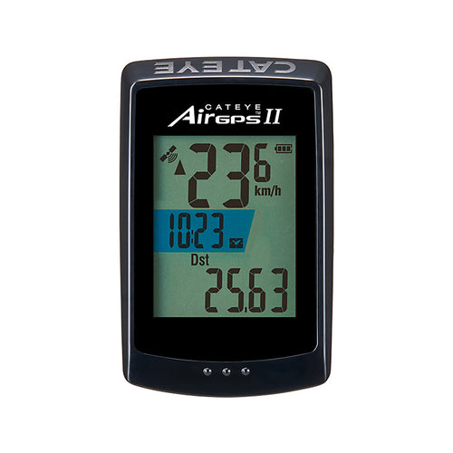 CatEye, Air GPS II, Computer, Magnetless Cadence, Black