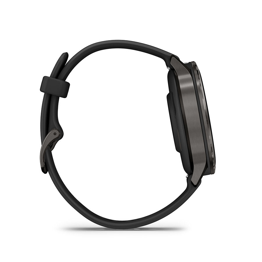 Garmin, Venu 4 41mm, Watch, Watch Color: Lunar Gold, Wristband: Bone - Silicone