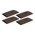 SRAM, SL80 Race Shrink Grips, Grips, Black, 4pcs