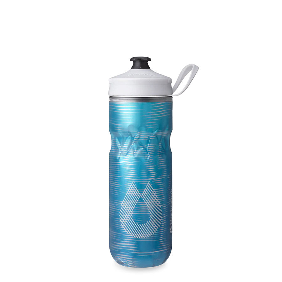 Polar/Hydrapak, Sport Pulse, Water Bottle, 600ml / 20oz, White
