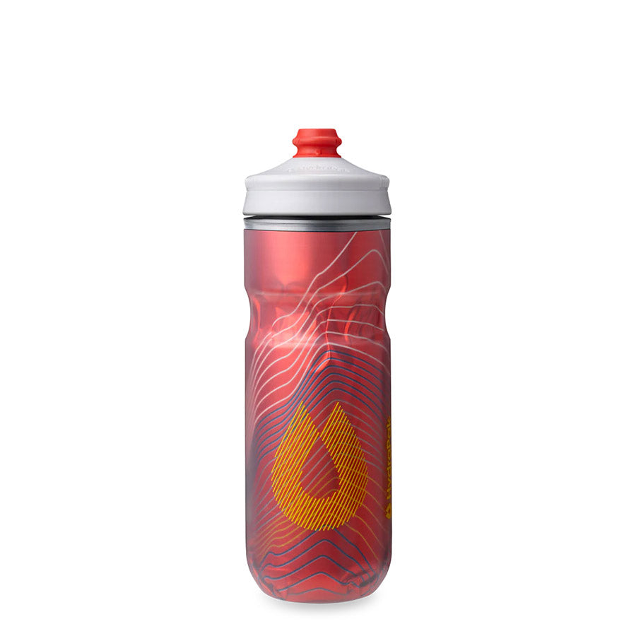 Polar/Hydrapak, Surge Ascent, Water Bottle, 600ml / 20oz, Silver