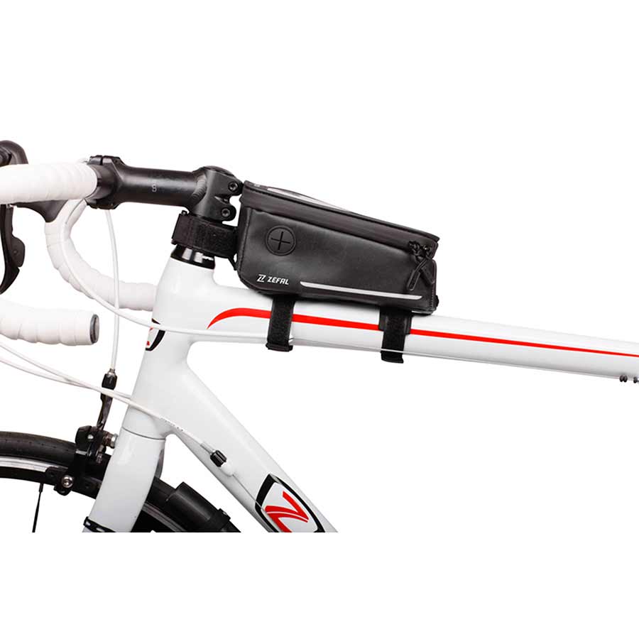 Zefal, Z Console Pack T1, Top Tube Bags, 0.8L, Black