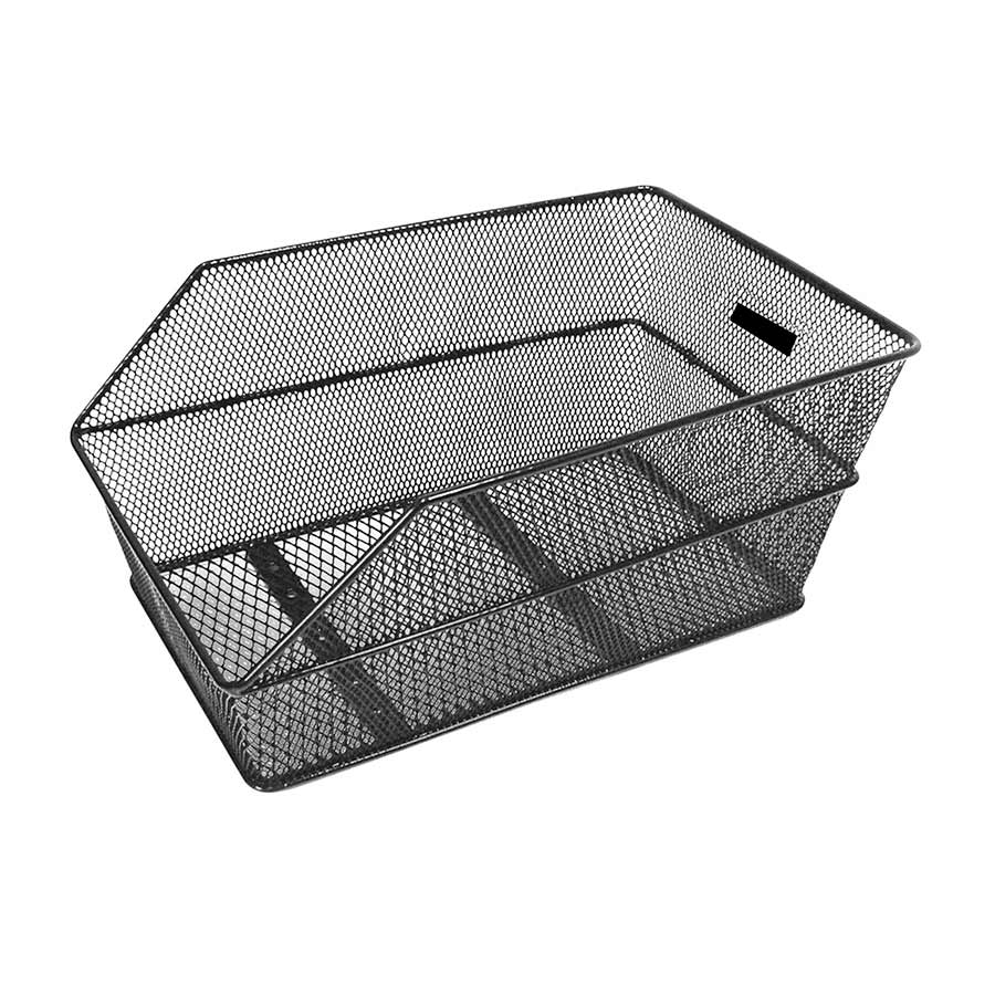 Basil, Cento, Rear basket, Black