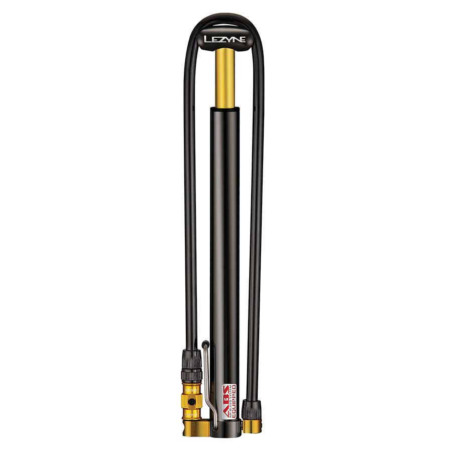 Lezyne, Micro Floor Drive HP, Pump, ABS flip chuck, 160psi, Silver, No Gauge