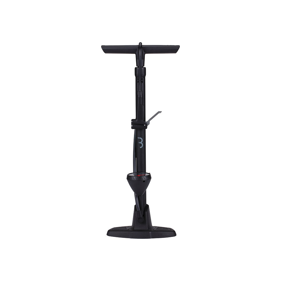 BBB Cycling, BFP-20 Airwave, Floor Pump, Dual Valve Head, 130psi, Black