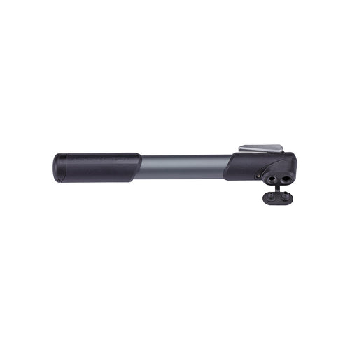 BBB Cycling, BMP-55 WindRush, Pump, 250mm, 100psi, Dual Valve Head, Grey
