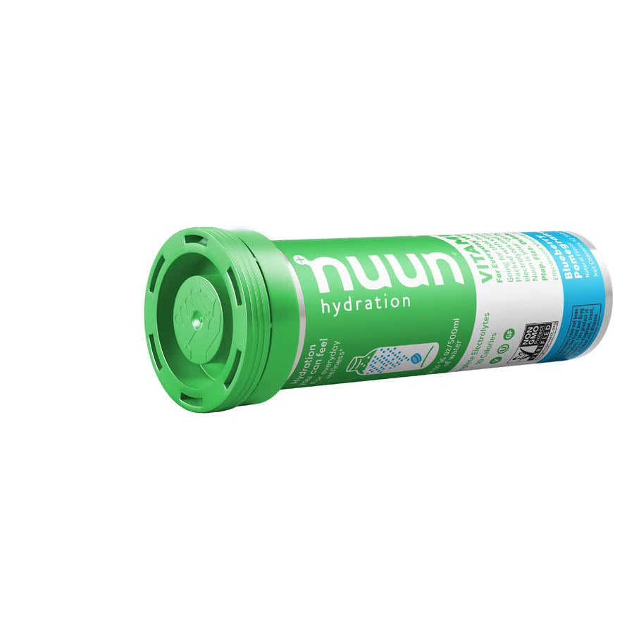 Nuun, Vitamins, Drink Mix, Blueberry/Pomegranate, Box of 8, 12 servings