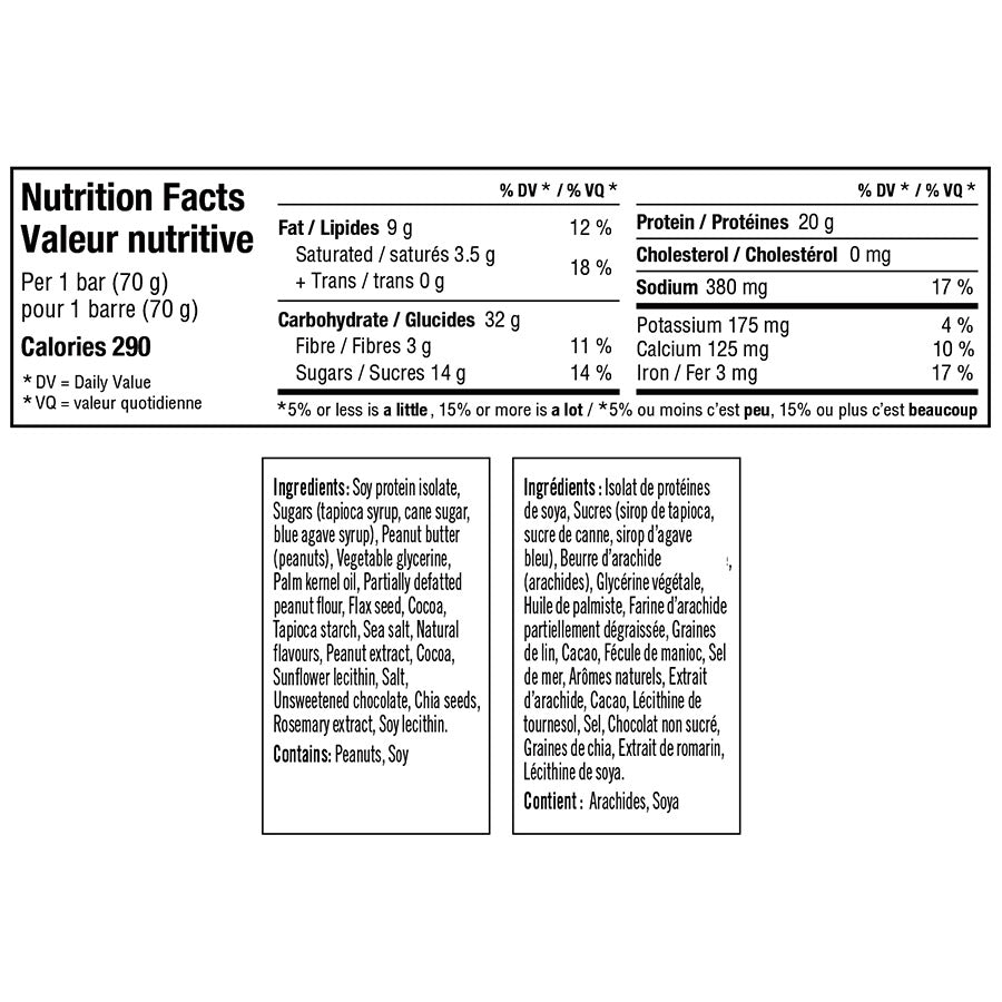 ProBar, Protein, Bars, Peanut butter/Chocolate, 12pcs