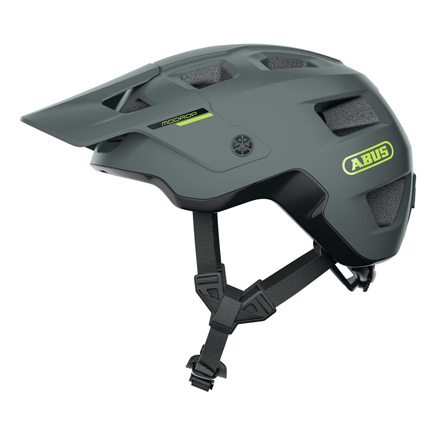 Abus, MoDrop, Helmet, M, 52 - 58cm, Concrete Grey