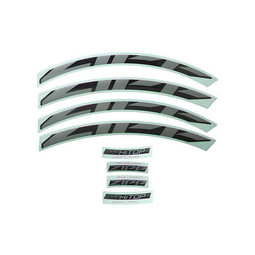 Zipp, Decal Kit for 1ZERO, Silver