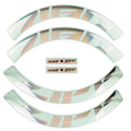 404 Silver Foil Decal Kit