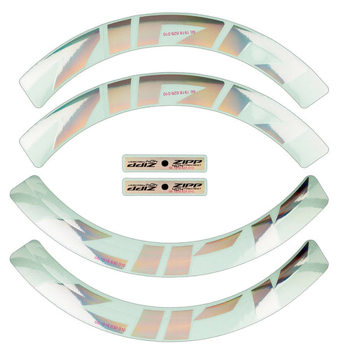 404 Silver Foil Decal Kit